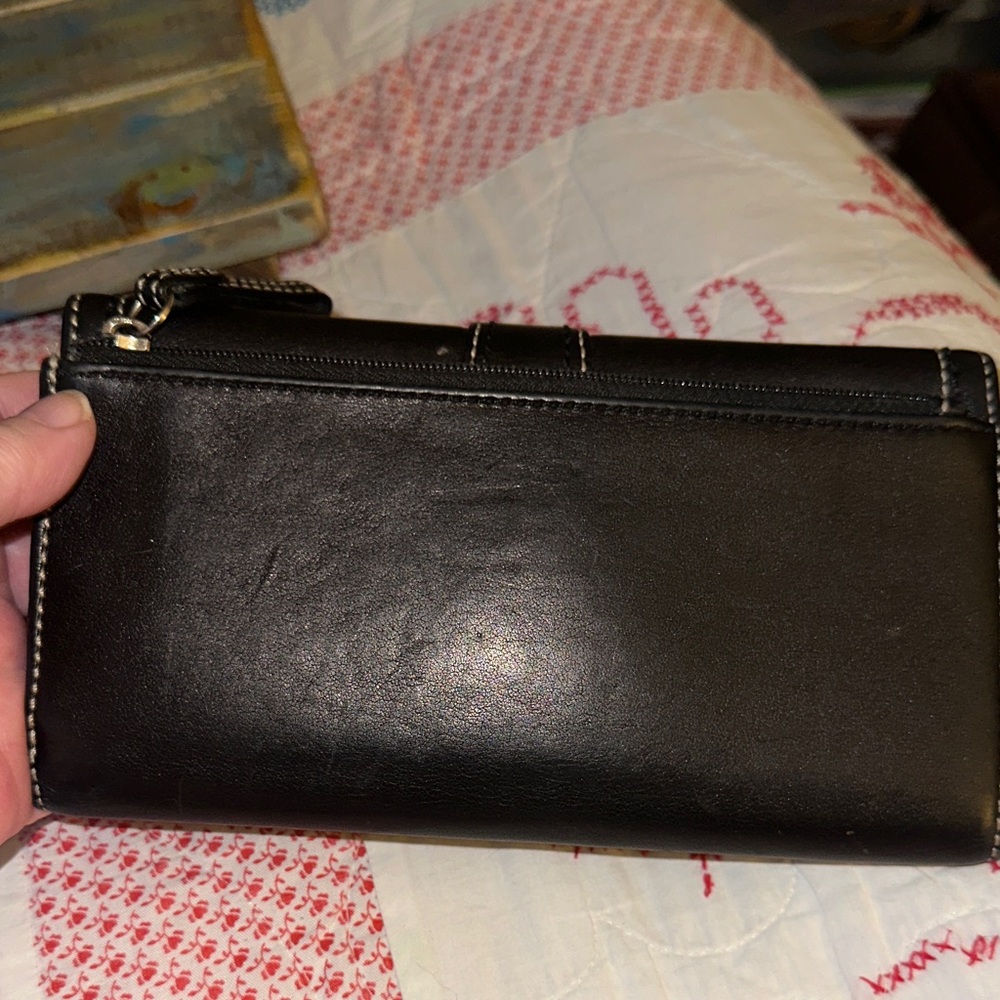 COACH Soho Elegant Black Leather Tote Bag and Wallet Set (Z1) - Picture 13 of 15